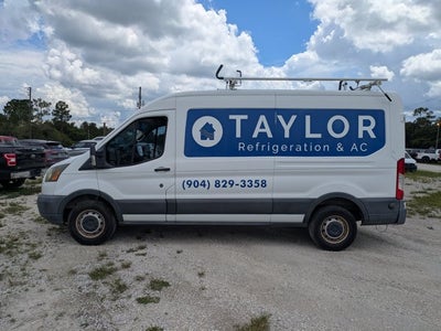 2015 Ford Transit Cargo Van T-250 148" Med Rf 9000 GVWR Sliding RH Dr