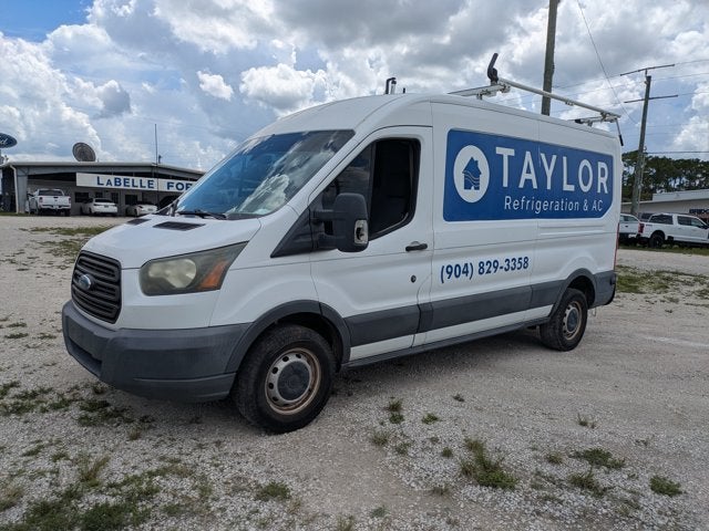 2015 Ford Transit Cargo Van T-250 148" Med Rf 9000 GVWR Sliding RH Dr