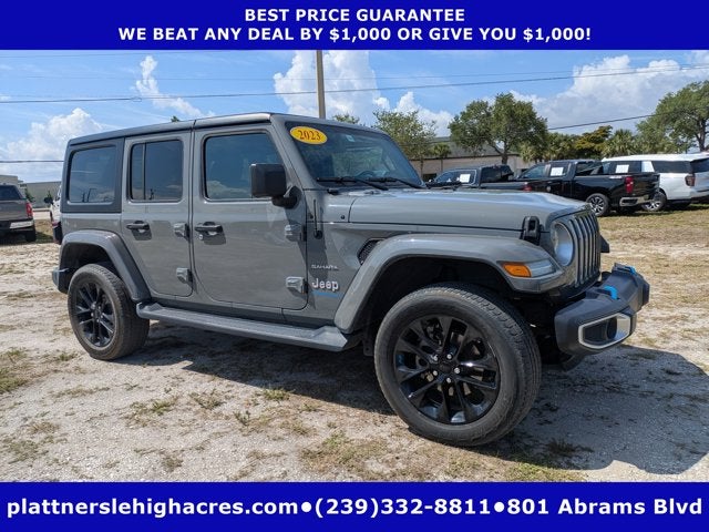 2023 Jeep Wrangler 4xe Sahara