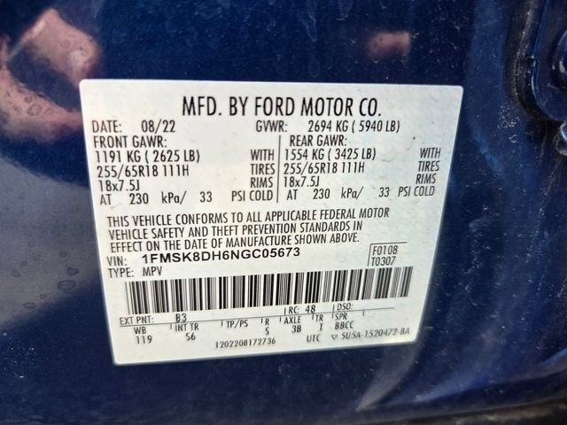 2022 Ford Explorer XLT - Photo 20