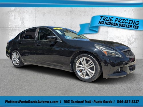 2012 INFINITI G37 Sedan Journey