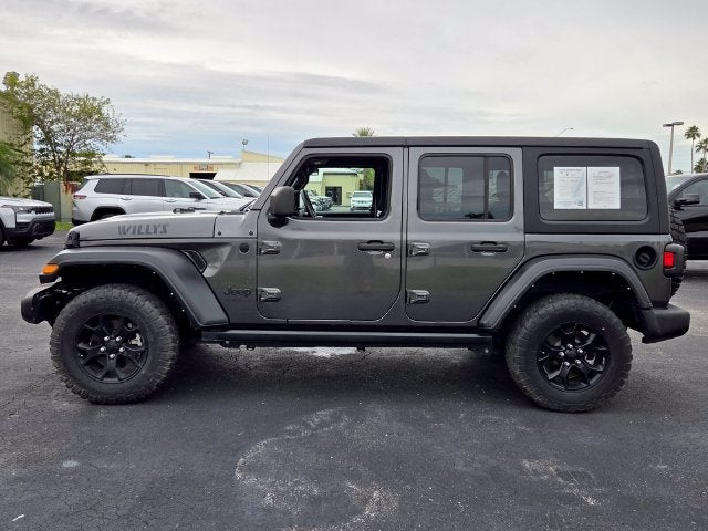 2022 Jeep Wrangler Unlimited Willys Sport