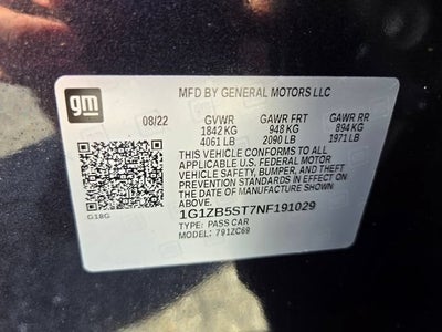 2022 Chevrolet Malibu LS