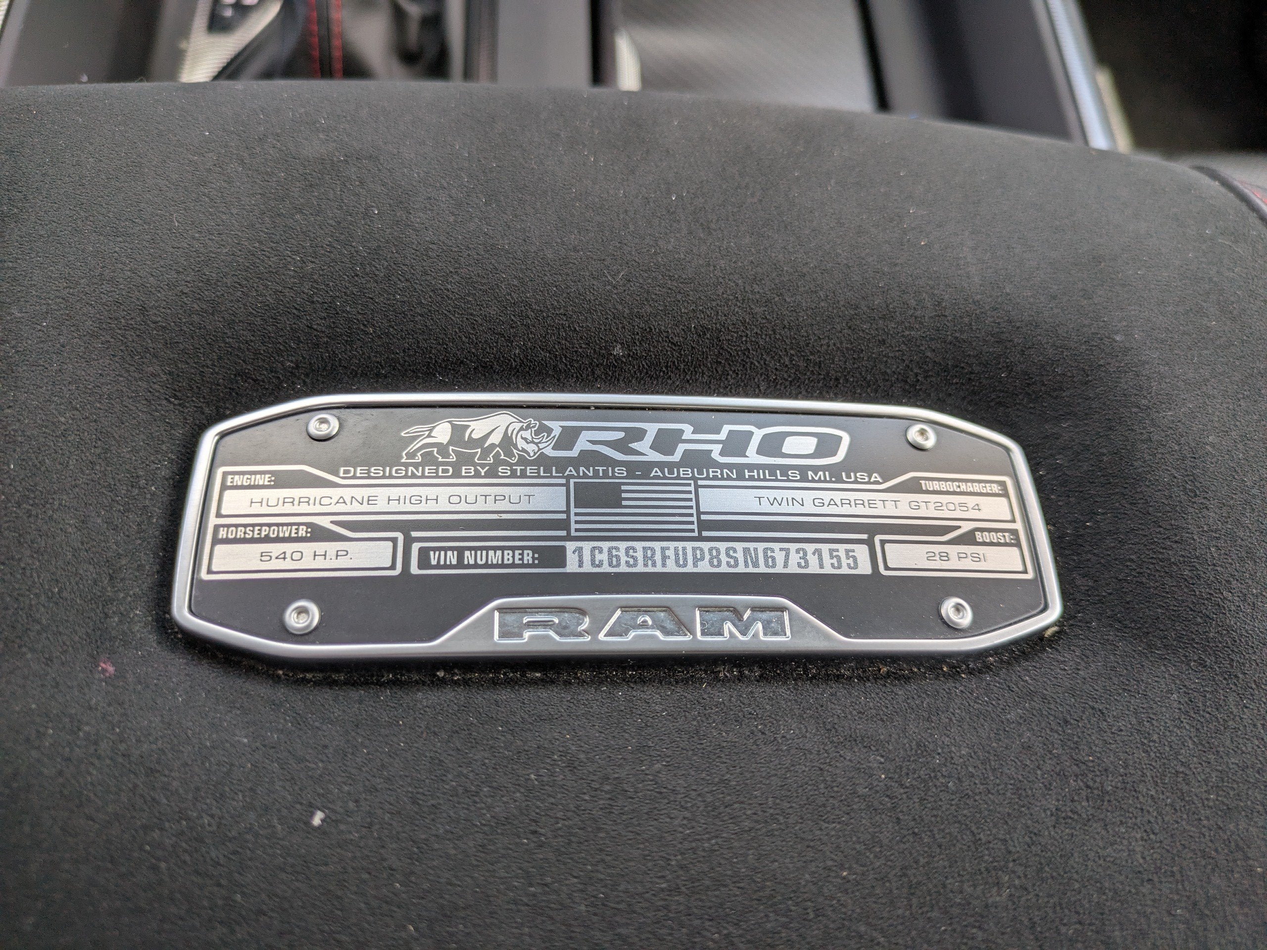 2025 RAM 1500 RHO