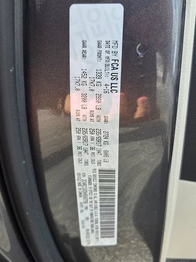 2017 Chrysler Pacifica Touring