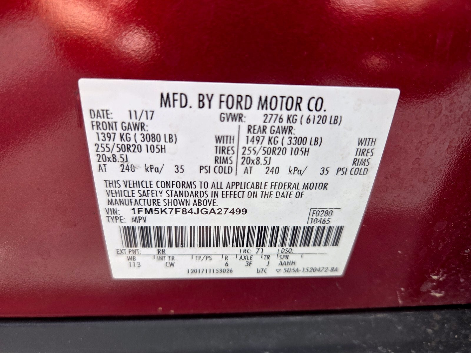 2018 Ford Explorer Limited