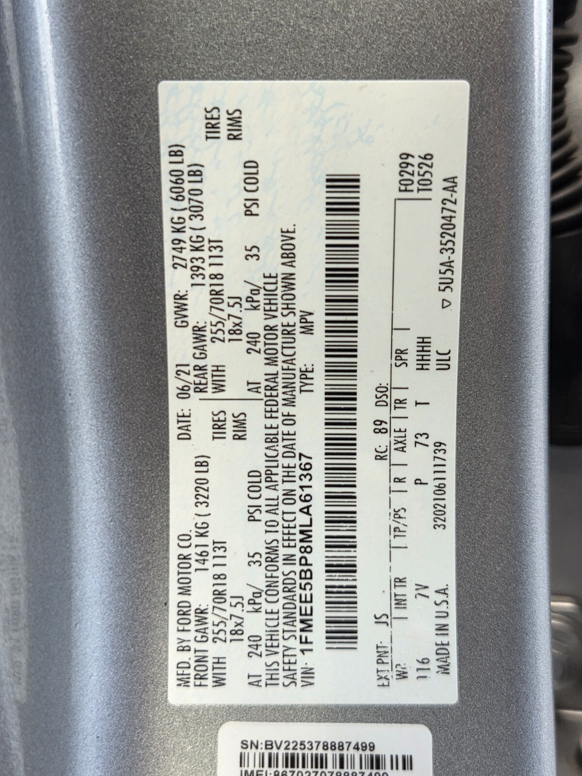 2021 Ford Bronco Outer Banks