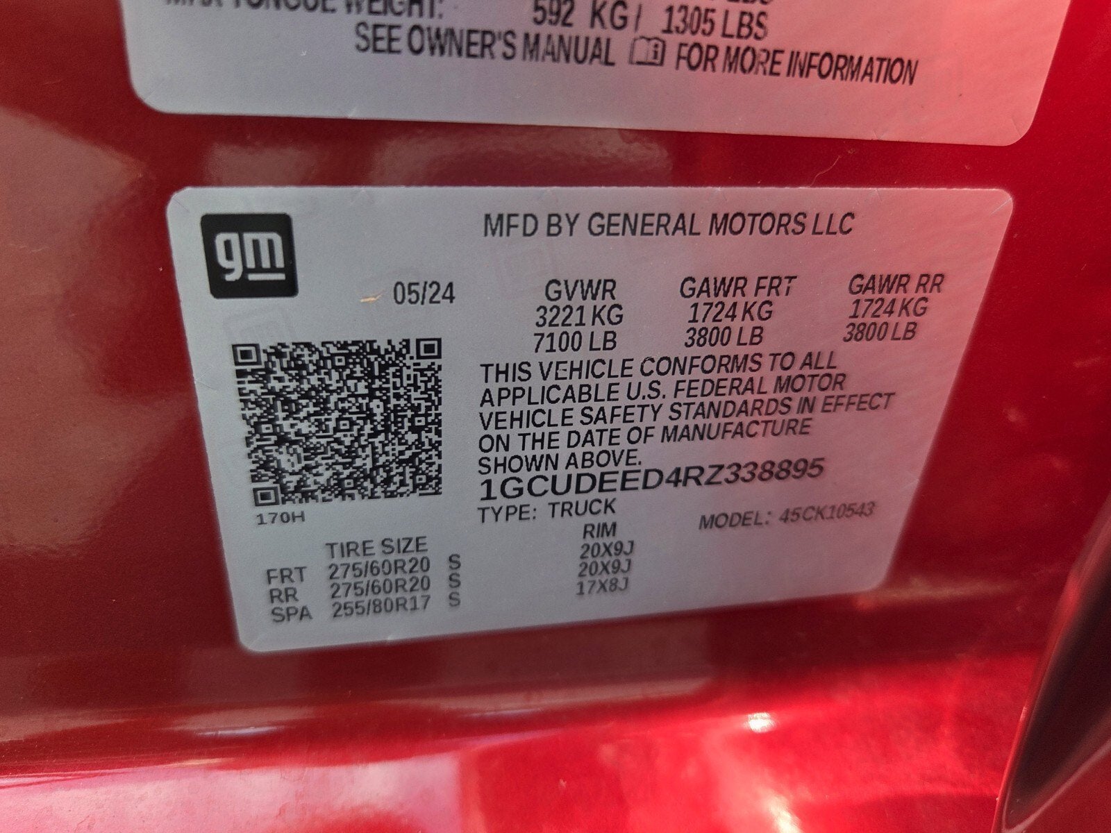 2024 Chevrolet Silverado 1500 RST