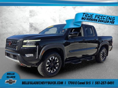 2022 Nissan Frontier Crew Cab PRO-4X 4x4