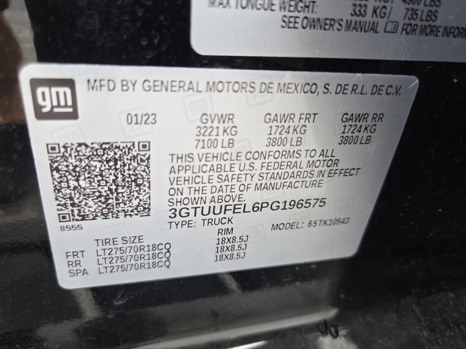 2023 GMC Sierra 1500 AT4X