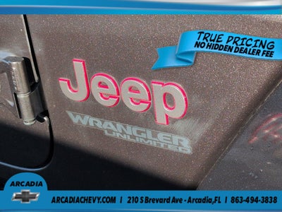 2019 Jeep Wrangler Unlimited Rubicon 4x4