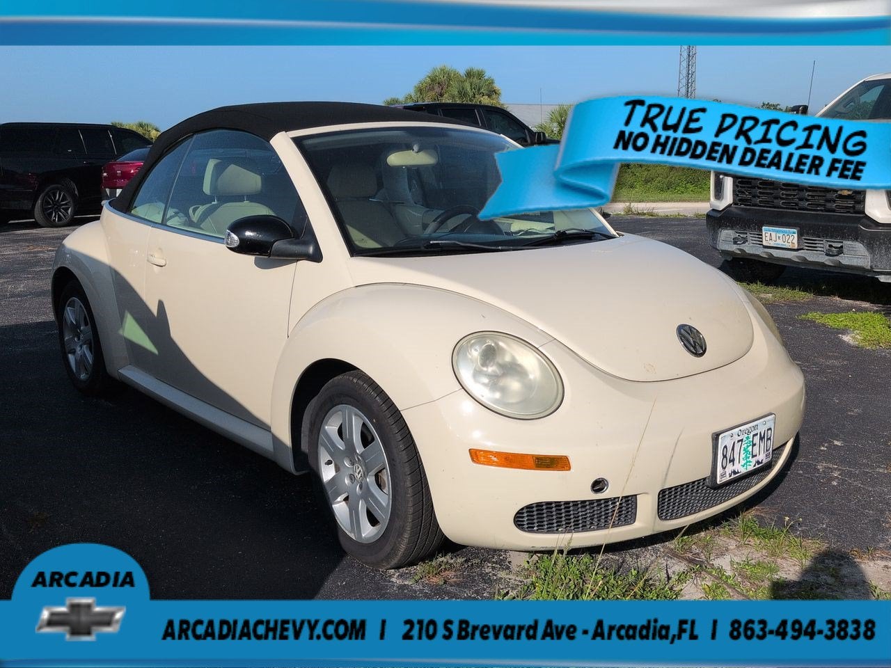2007 Volkswagen New Beetle Convertible Base
