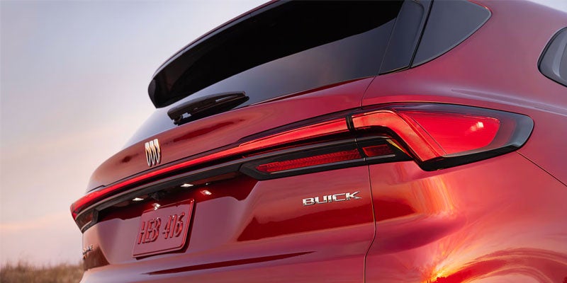 Stylish LED taillights on the 2026 Buick Enclave Avenir