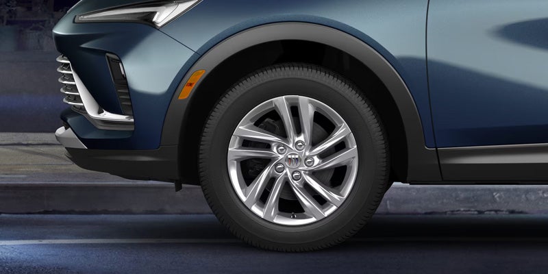 2026 Buick Envista wheel and performance tire detail close-up