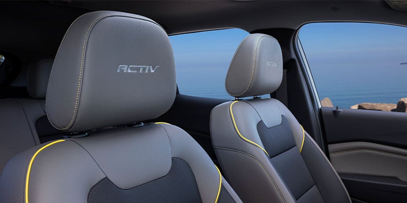 Interior view of a 2020 Ford F-150
